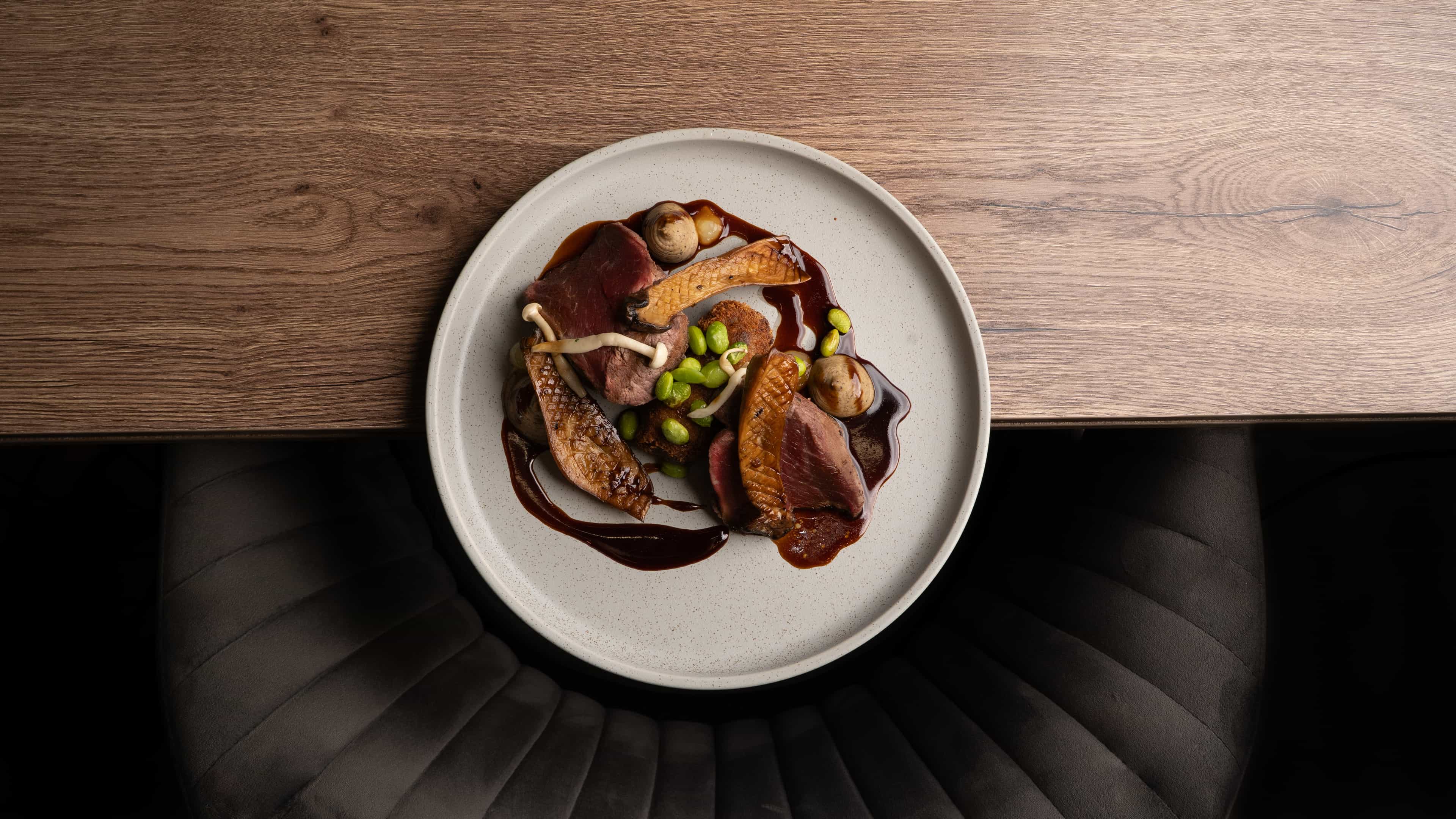 Chef Kyle's FIRE GRILLED BEEF FILLET dish