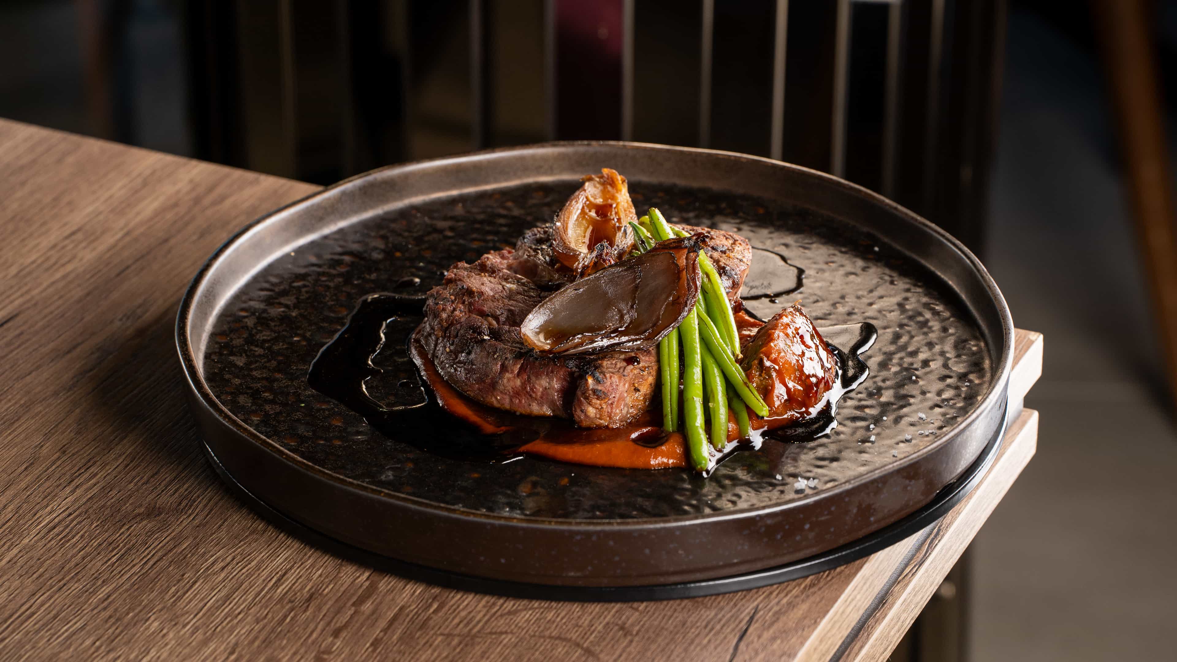 Chef Kyle's RIB-EYE dish